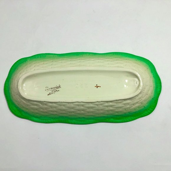 EUC Vintage Beswick Ware Celery Dish Plate England 12x5.5x1.75 inches - Picture 4 of 6